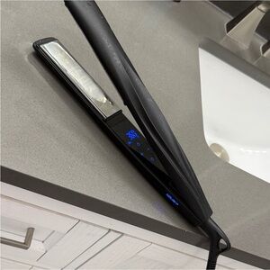Paul Mitchell Black Hair Straightener with Digital Display